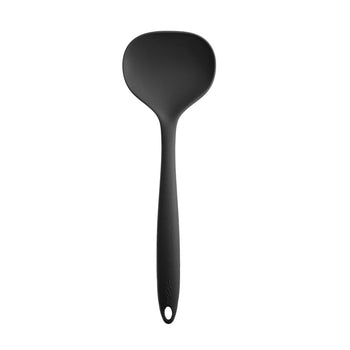 Tools2Cook - Cuchara de silicona para servir wok/pimienta negra Cuchara para servir Tools2Cook
