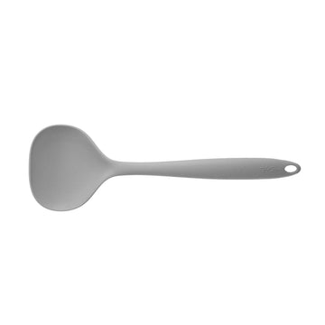 Tools2Cook - Cuchara de silicona para wok/servir, color gris nuez moscada, Tools2Cook