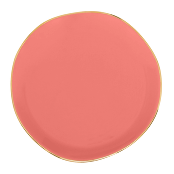 Cultura de la Naturaleza Urbana - Buenos días - Plato - Coral - Ø17 cm Platos Cultura de la Naturaleza Urbana