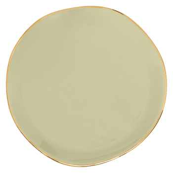 Cultura de la Naturaleza Urbana - Buenos días - Plato - Verde pálido - Ø17 cm Cultura de la Naturaleza Urbana