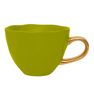 Culture de la nature en ville - Bonjour - Mug cappuccino - Culture de la nature aux pois cassés