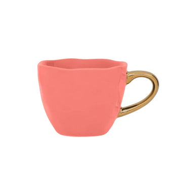 Cultura de la Naturaleza Urbana - Buenos días - Taza de espresso - Tazas de espresso color coral quemado Cultura de la Naturaleza Urbana