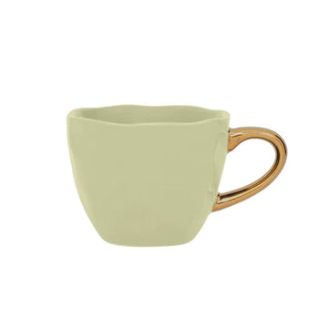 Cultura de la naturaleza urbana - Buenos días - Taza de espresso - Tazas de espresso verde pálido Cultura de la naturaleza urbana