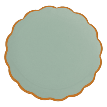 Cultura de la Naturaleza Urbana - Buenos días - Plato para pastel - Esculpido - Platos de celadón Cultura de la Naturaleza Urbana