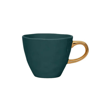 Cultura de la naturaleza urbana - Buenos días - Taza de café - Taza de café azul verdosa Cultura de la naturaleza urbana