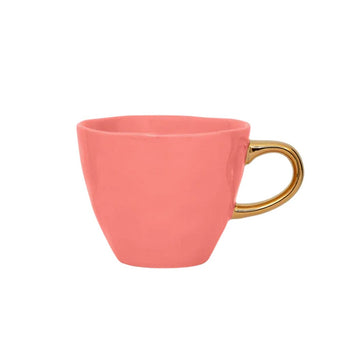 Cultura de la naturaleza urbana - Buenos días - Taza de café - Taza de café color coral quemado Cultura de la naturaleza urbana