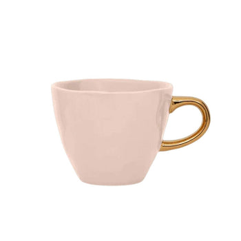 Cultura de la naturaleza urbana - Buenos días - Taza de café - Antigua taza de café rosa Cultura de la naturaleza urbana