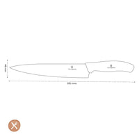 Victorinox - Cuchillo de chef Swiss Classic negro 22 cm Victorinox