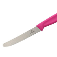 Victorinox - Cuchillo para tomates Swiss Classic rosa 11 cm Victorinox