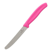 Victorinox - Cuchillo para tomates Swiss Classic rosa 11 cm Victorinox