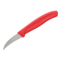 Victorinox - Navaja de turismo clásica suiza de acero inoxidable/roja de 6 cm Victorinox
