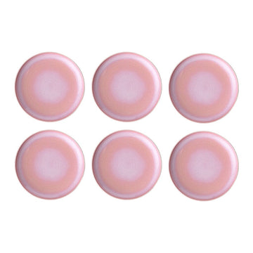 Villeroy &amp; Boch - Perlemor Coral - Plato de desayuno 24 cm, juego de 6 platos Villeroy &amp; Boch 