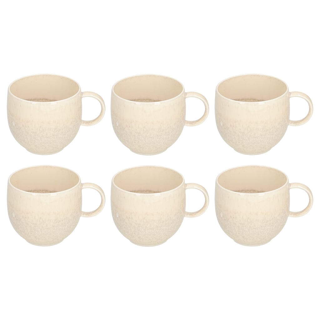 Villeroy & Boch - Perlemor Sand - Koffiemok 290ml, Set van 6 Koffiekopjes Villeroy & Boch 