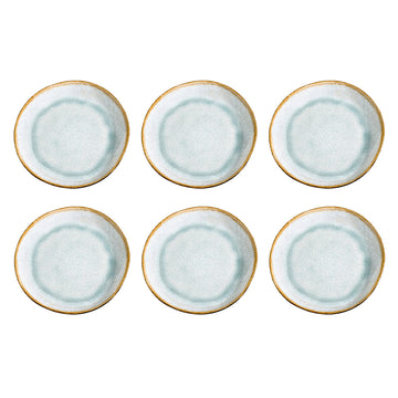 Medard de Noblat - Shadow Aqua - Plato de postre 20,5 cm (juego de 6)