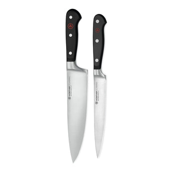 Wüsthof - Juego clásico de cuchillos de 2 piezas - Cuchillo de chef + cuchillo para filetear Juego de cuchillos Wüsthof