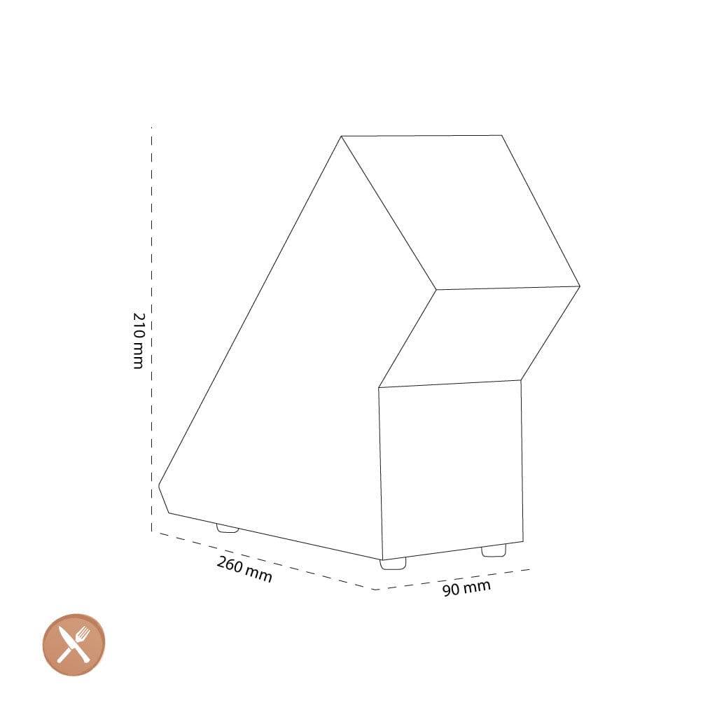 Wusthof - Classic 7-delige messenset met blok beukenhout Messenset met blok Wusthof 