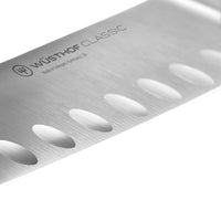 Wusthof - Cuchillo de chef clásico Chai Dao con hoyuelos de 17 cm Cuchillo de chef Wusthof
