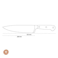 Wusthof - Cuchillo de chef Classic Color 20 cm Cuchillo de chef Arándano silvestre Wusthof