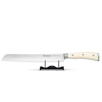 Wusthof - Cuchillo para pan Classic Ikon color crema con doble filo dentado 23 cm Cuchillo para pan Wusthof