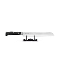 Wusthof - Cuchillo de pan Ikon clásico con doble filo de precisión de 23 cm Cuchillo de pan Wusthof