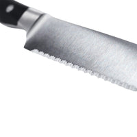 Wusthof - Cuchillo de pan Ikon clásico con doble filo de precisión de 23 cm Cuchillo de pan Wusthof