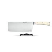 Wusthof - Cuchillo de cocinero chino Classic Ikon color crema, 18 cm Cuchillo de cocinero chino Wusthof