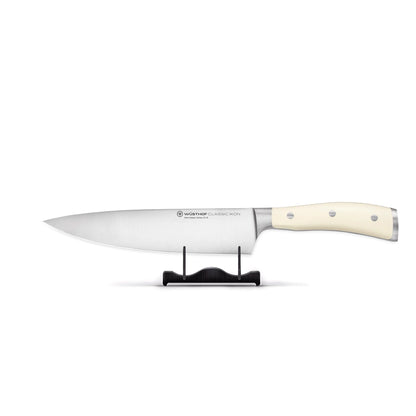 Wusthof - Cuchillo de cocinero Classic Ikon color crema de 20 cm Cuchillo de cocinero Wusthof