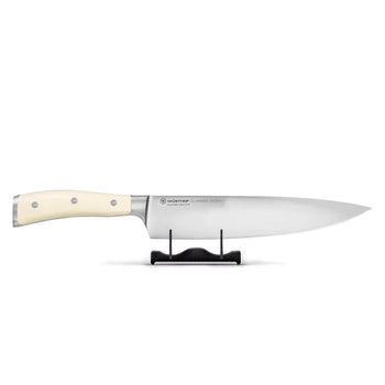 Cuchillo de chef Wusthof Classic Ikon color crema, 23 cm.