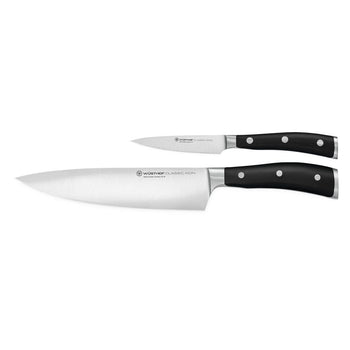 Wusthof - Juego de cuchillos de chef y de oficina Classic Ikon Wusthof