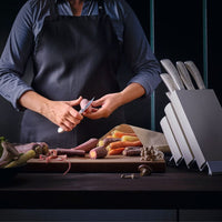 Cuchillo de oficina Wusthof Classic Ikon color crema, 12 cm