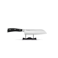 Wusthof - Santoku Ikon clásico con hoyuelos Cuchillo Santoku de 17 cm Wusthof