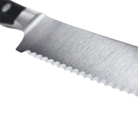 Wusthof - Classic Ikon Cuchillo para salchichas con filo ondulado 14 cm Cuchillo para carne Wusthof