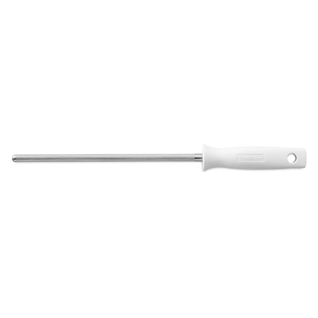 Wusthof - Juego de cuchillos clásicos de 6 piezas con Santoku blanco con bloque Juego de cuchillos con bloque Wusthof