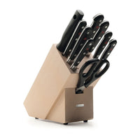 Wusthof - Juego de cuchillos clásicos de 9 piezas con bloque Juego de cuchillos con bloque Wusthof