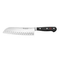 Wusthof - Juego de cuchillos Santoku clásico + cuchillo de oficina Wusthof