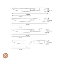 Wusthof - Classic Steakmessenset 4-delig Purple Yam Messenset Wusthof 