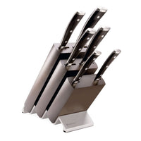 Wusthof - Juego de cuchillos Ikon de 6 piezas con bloque de cuchillos Juego de cuchillos con bloque Wusthof