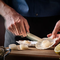 Wusthof - Juego de cuchillos Ikon de 6 piezas con bloque de cuchillos Juego de cuchillos con bloque Wusthof