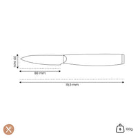Yaxell - Cuchillo pelador Ran 8 cm Cuchillo pelador Yaxell