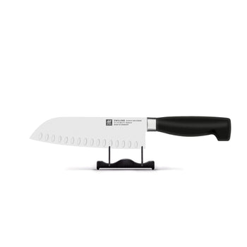 Zwilling - Cuchillo Santoku de 4 estrellas con hoyuelos 180 mm Cuchillo Santoku Zwilling