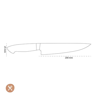 Zwilling - Bob Kramer Stainless - Koksmes Klein Lemmet 200 mm Zwilling 