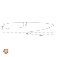 Zwilling - Bob Kramer Inoxidable - Comedor del Chef 160 mm Zwilling