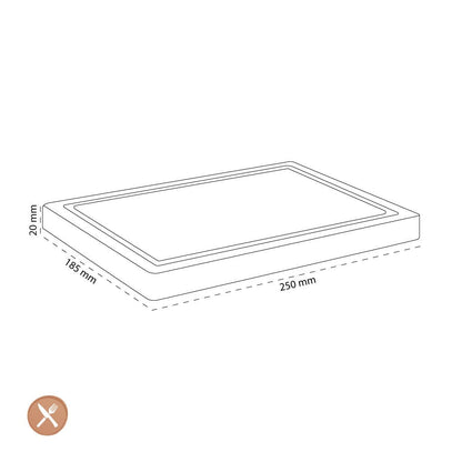 Zwilling - Tabla de cortar de bambú pequeña Tabla de cortar de bambú Zwilling 