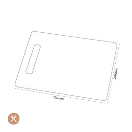 Zwilling - Tabla de cortar, fibra de madera, pequeña Zwilling 