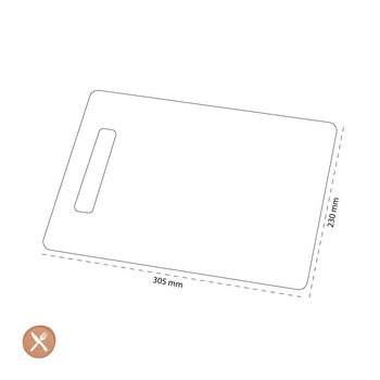 Zwilling - Tabla de cortar, fibra de madera, pequeña Zwilling 
