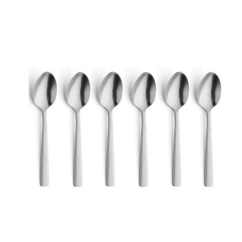 Amefa - Ventura 6 Cucharas de Café - Plata Mate