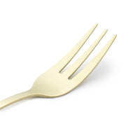 Amefa - Juego de 6 tenedores de repostería Austin - Cubiertos champán mate Amefa