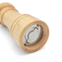 Amefa - Juego de molinillos de pimienta y sal clásicos de 15 cm - Molinillo de pimienta y sal de madera Amefa