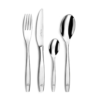 Amefa - Figura - Juego de cubiertos de 24 piezas con medidor de carne Amefa