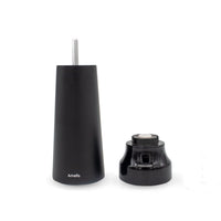 Amefa - Juego de molinillos de pimienta y sal modernos de 15 cm - Molinillo de pimienta y sal negro Amefa